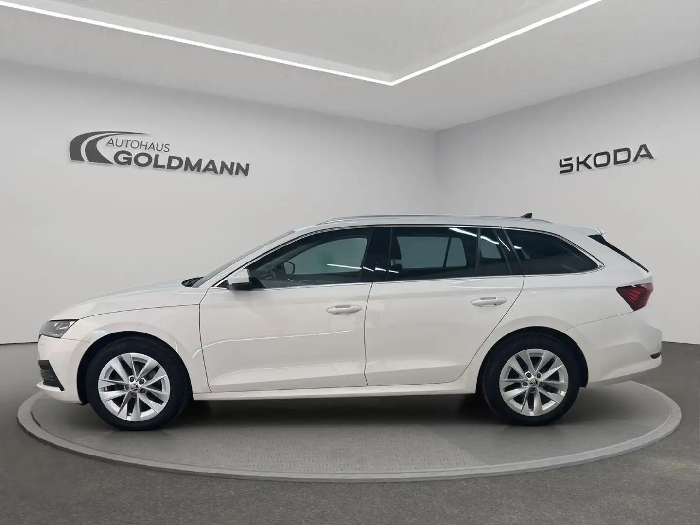 Skoda Octavia Combi Style 2,0 TDI 110 kW DSG AHK Weiß - 2
