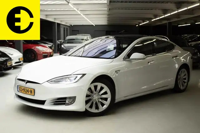 Tesla Model S 60 Base|SOH 92,4%|Free Supercharging | Leren bekle