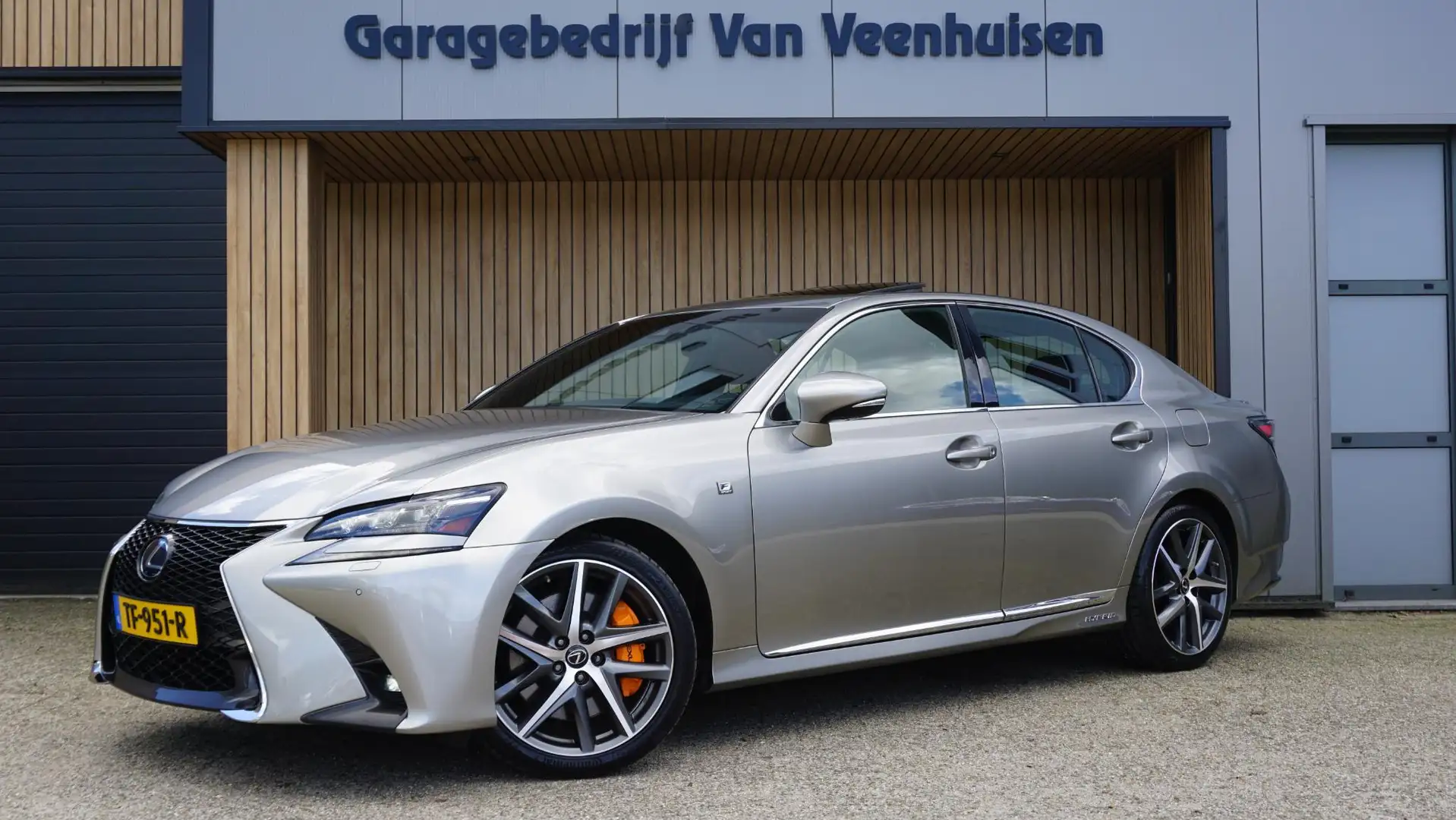 Lexus GS 450h 345pk F-Sport Line Schuif/kanteldak Head-up Leder Grijs - 1