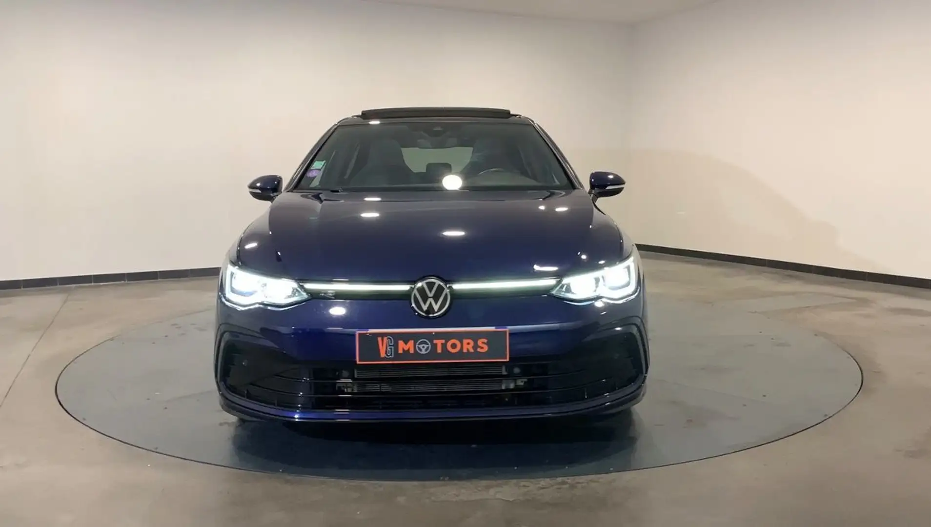 Volkswagen Golf viii 1.5 etsi opf 150 r-line dsg7 Bleu - 2