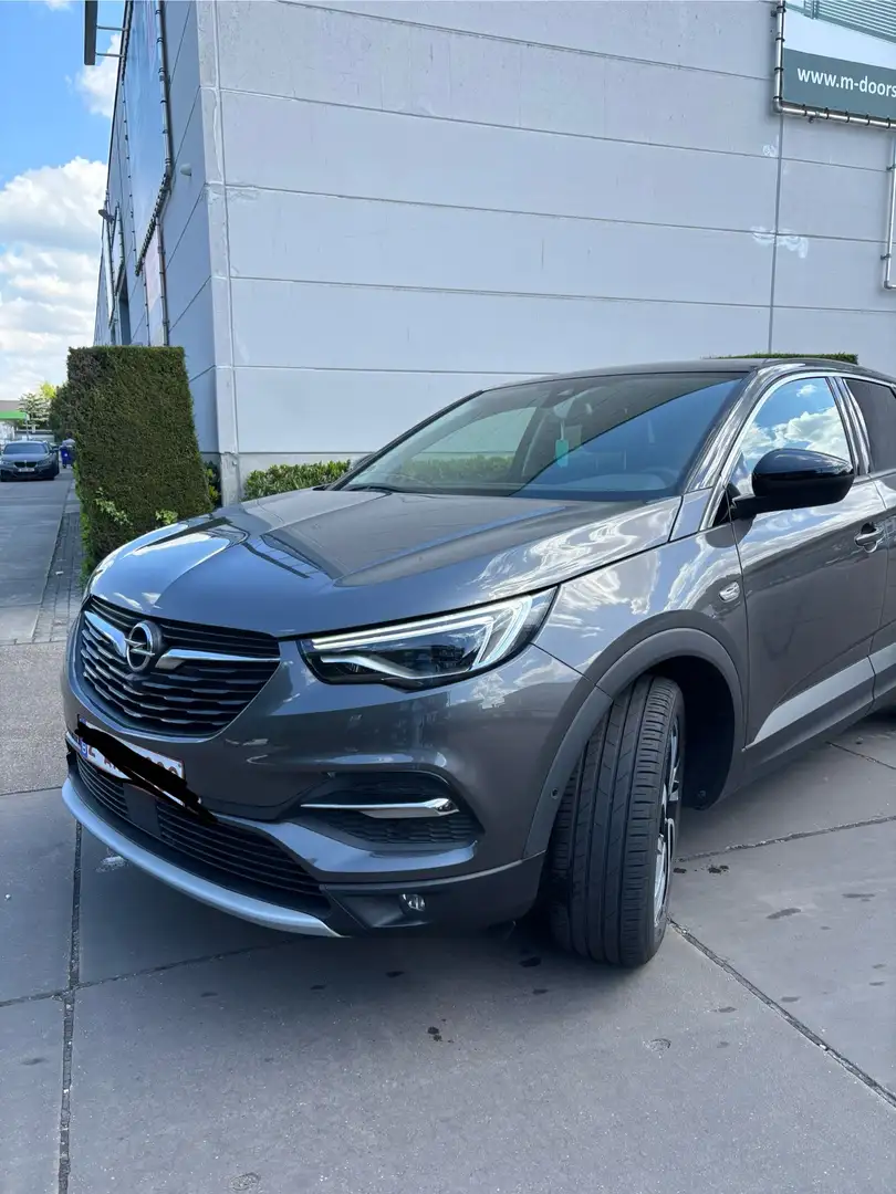 Opel Grandland X 1.2 Start/Stop Automatik Ultimate Gris - 2