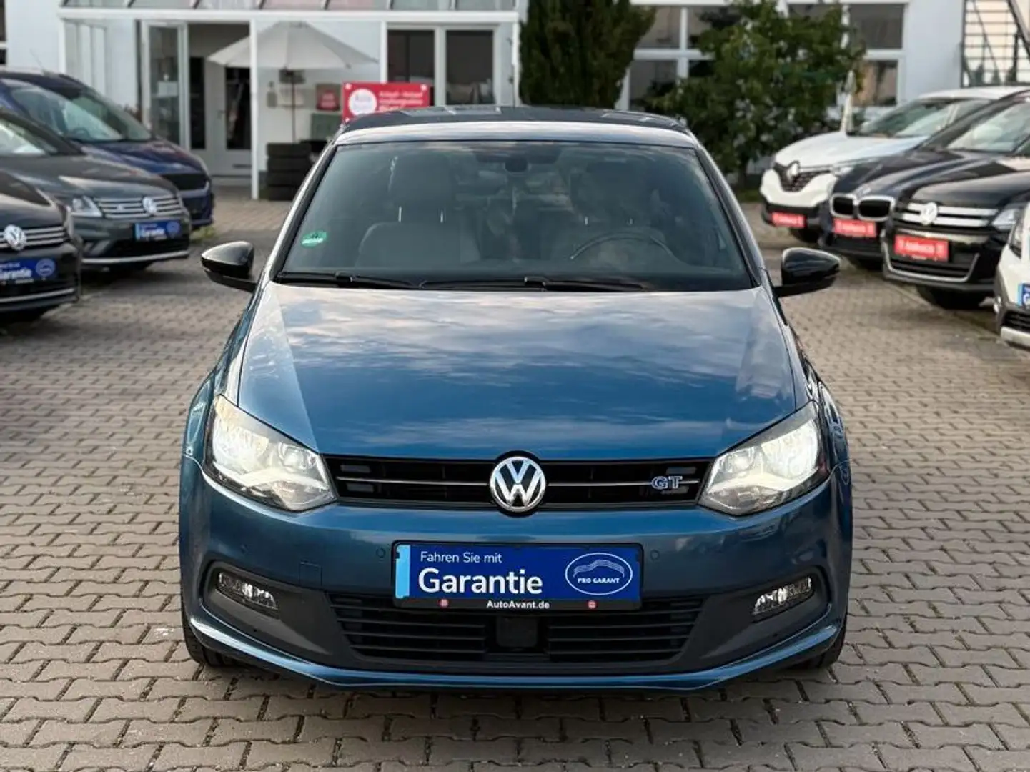 Volkswagen Polo V BlueGT 1.4 110kW*AUTOMATIK*LEDER*PDC*MFL* Blauw - 2