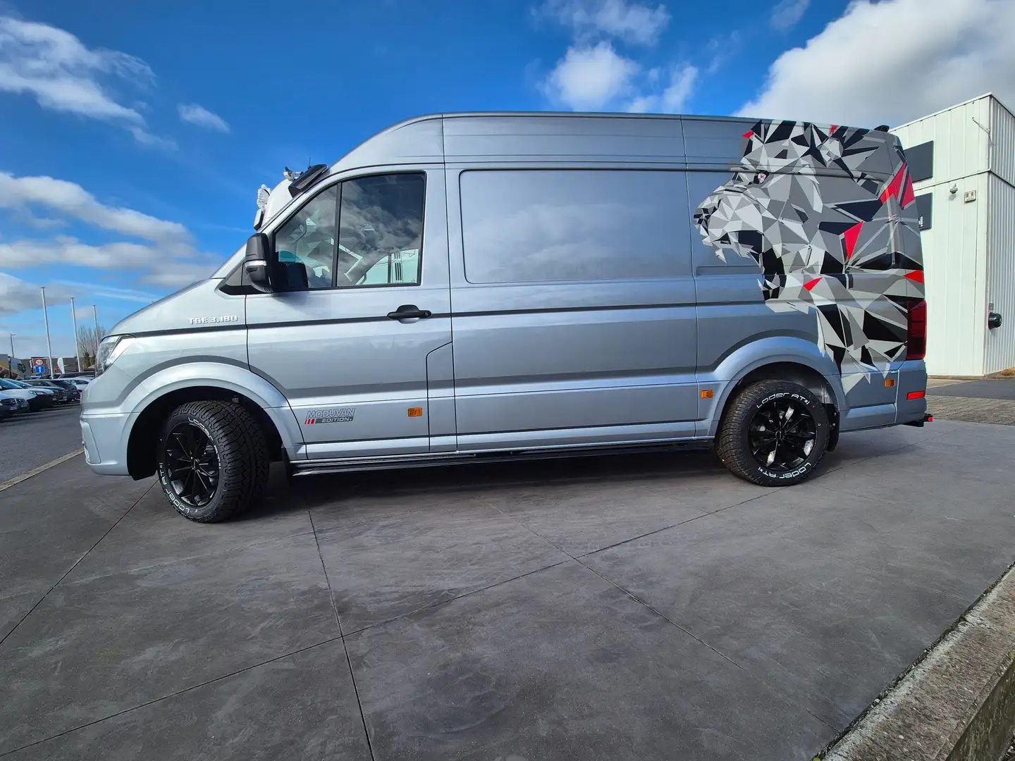MAN TGE 3.180 Plateado - 1