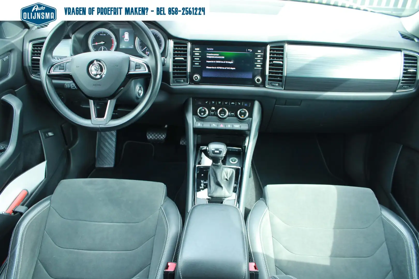 Skoda Kodiaq 1.5 TSI Business Edition Plus|ACC|Camera|Trekhaak| Zwart - 2
