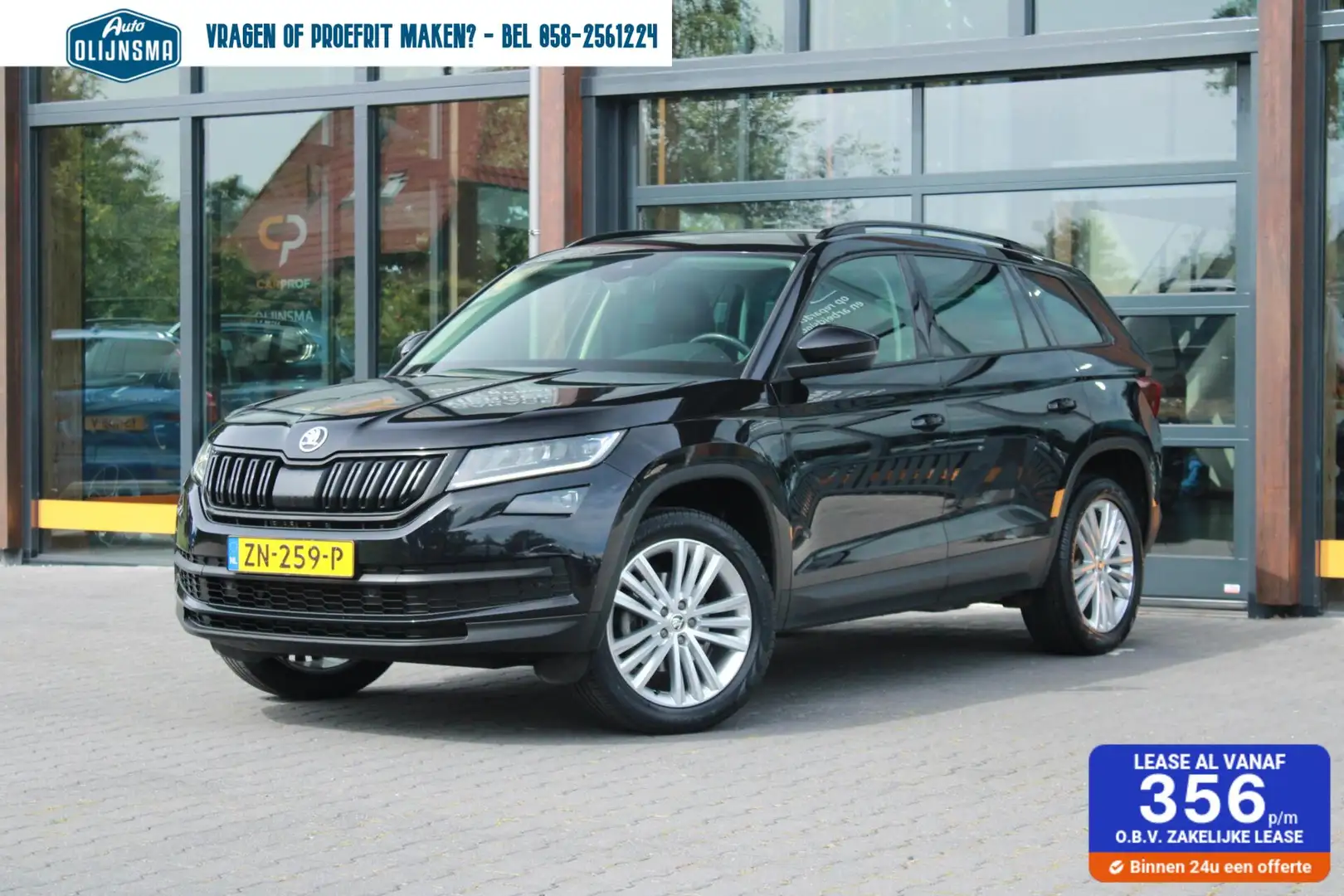 Skoda Kodiaq 1.5 TSI Business Edition Plus|ACC|Camera|Trekhaak| Zwart - 1