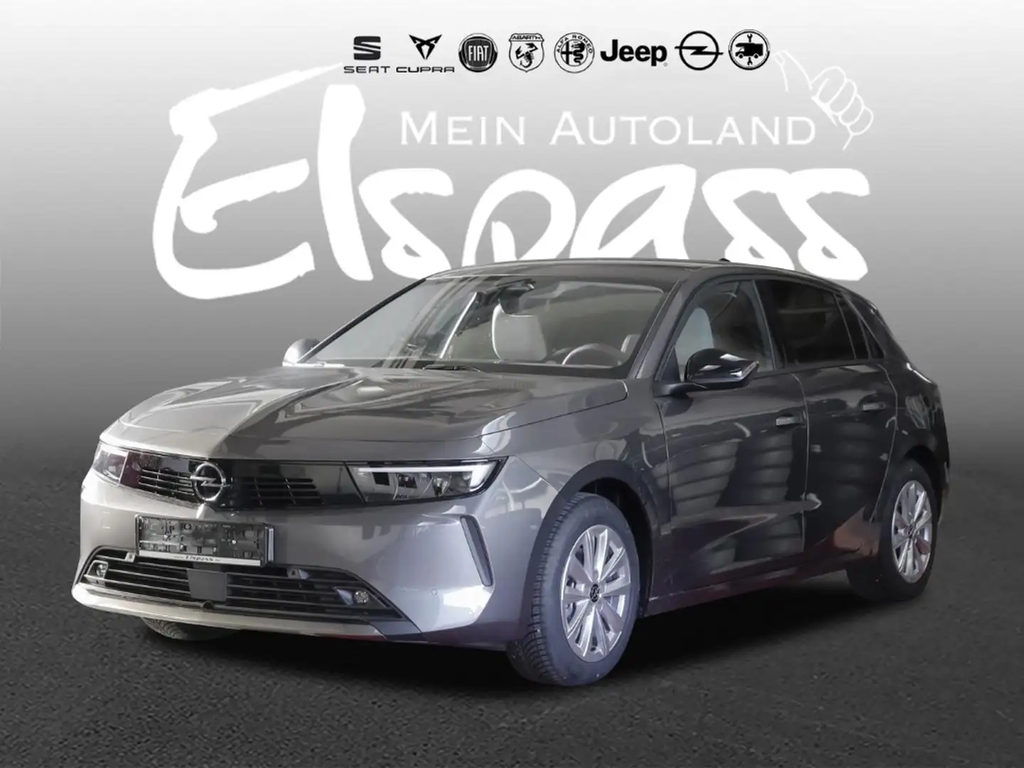 Opel Astra Elegance LED APPLE/ANDROID KLIMAAUT DAB PDC v+h KE Grijs - 1