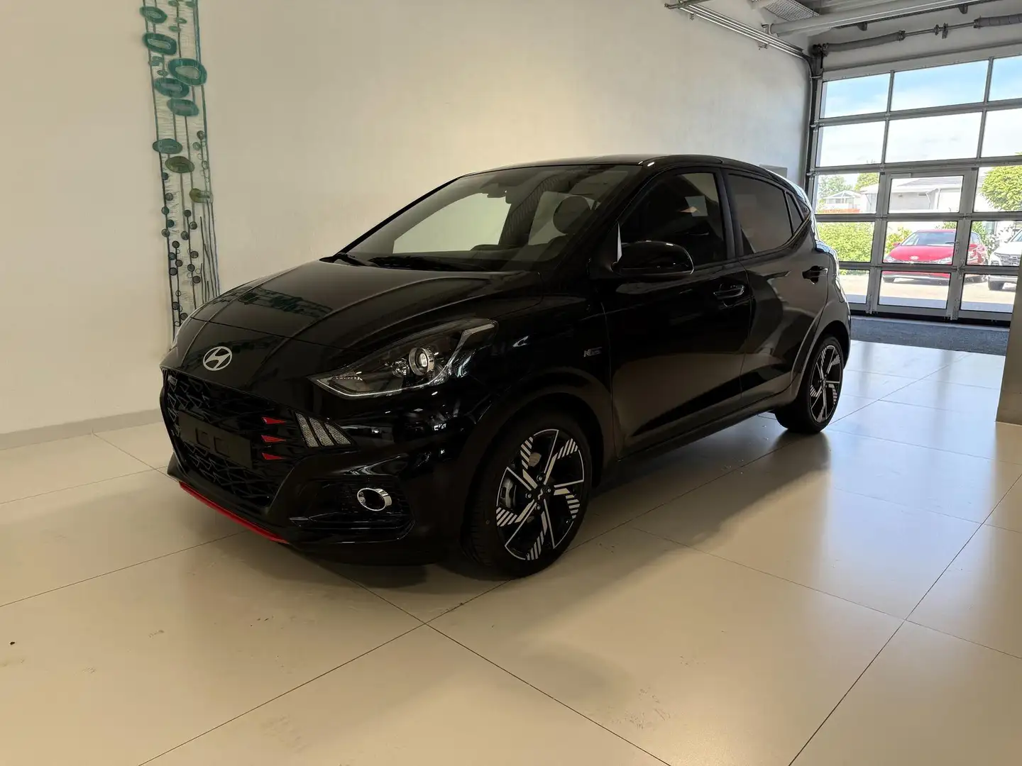 Hyundai i10 N Line 1.0 T-GDI 66 kW (90 PS) Line-Interieur-P... Schwarz - 1