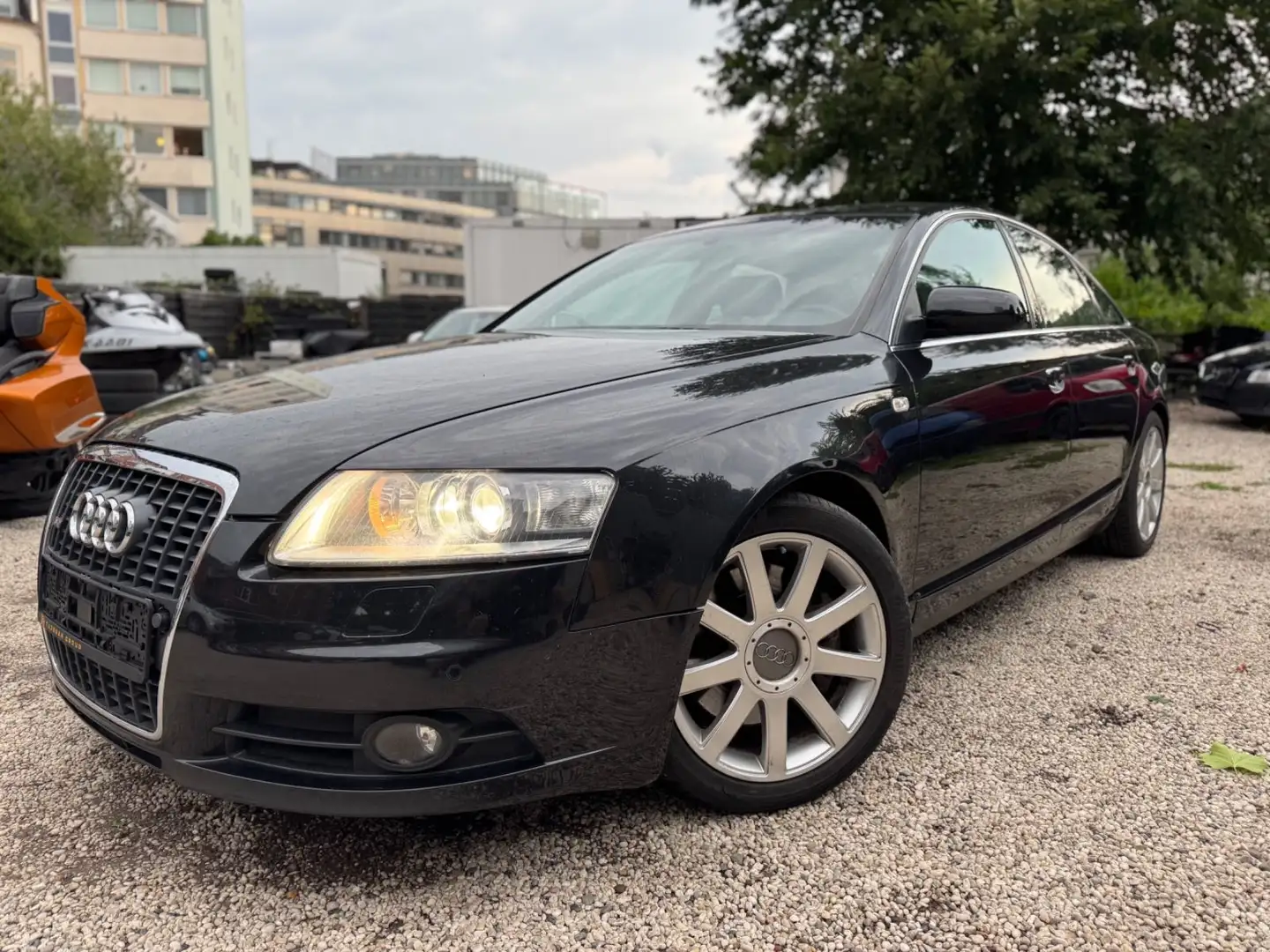 Audi A6 Lim.3.2FSI QUATTRO S-LINE/NAVI/STHZ/PANO*VOLL Nero - 2