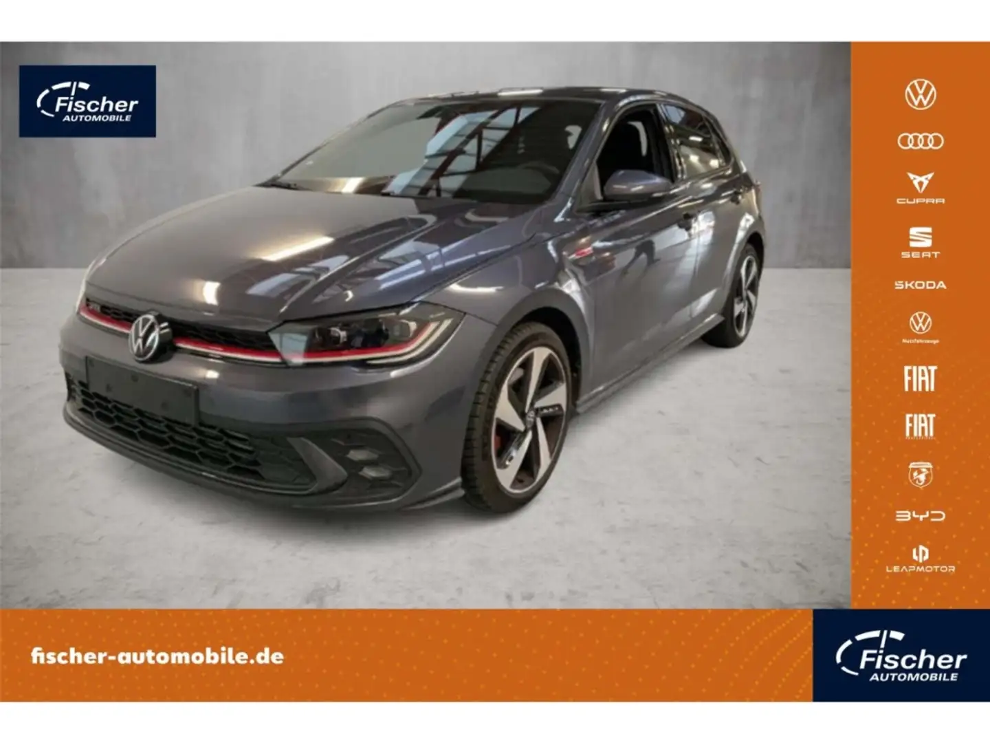 Volkswagen Polo GTI 2.0 TSI DSG Matrix/DC/ACC/PDC/SH/DAB+ Grau - 1