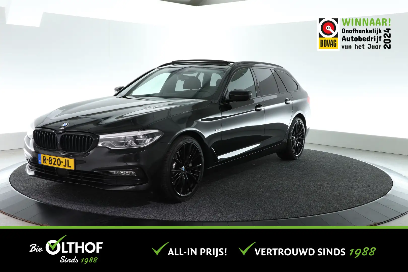 BMW 530 5-serie Touring 530i xDrive Sport-Line | SCHUIF-KA Noir - 1
