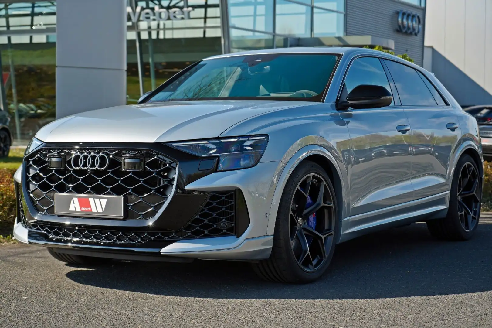 Audi RS Q8 PERFORMANCE LASER OLED KERAMIK 305 STDHZ HU Silber - 2