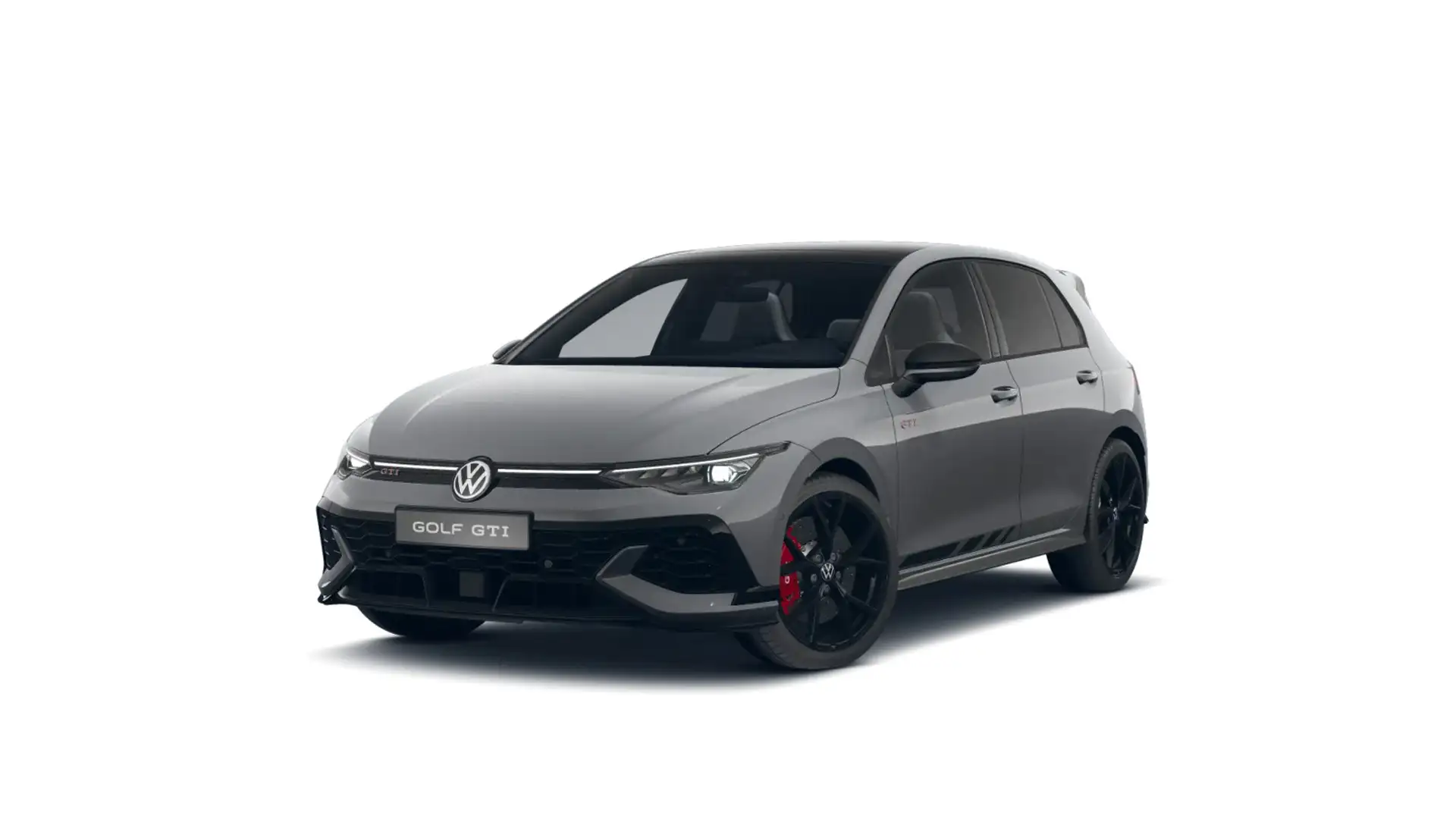 Volkswagen Golf GTI CLUBSPORT BLACK TITANABGAS LM19 PANO LE Grau - 2