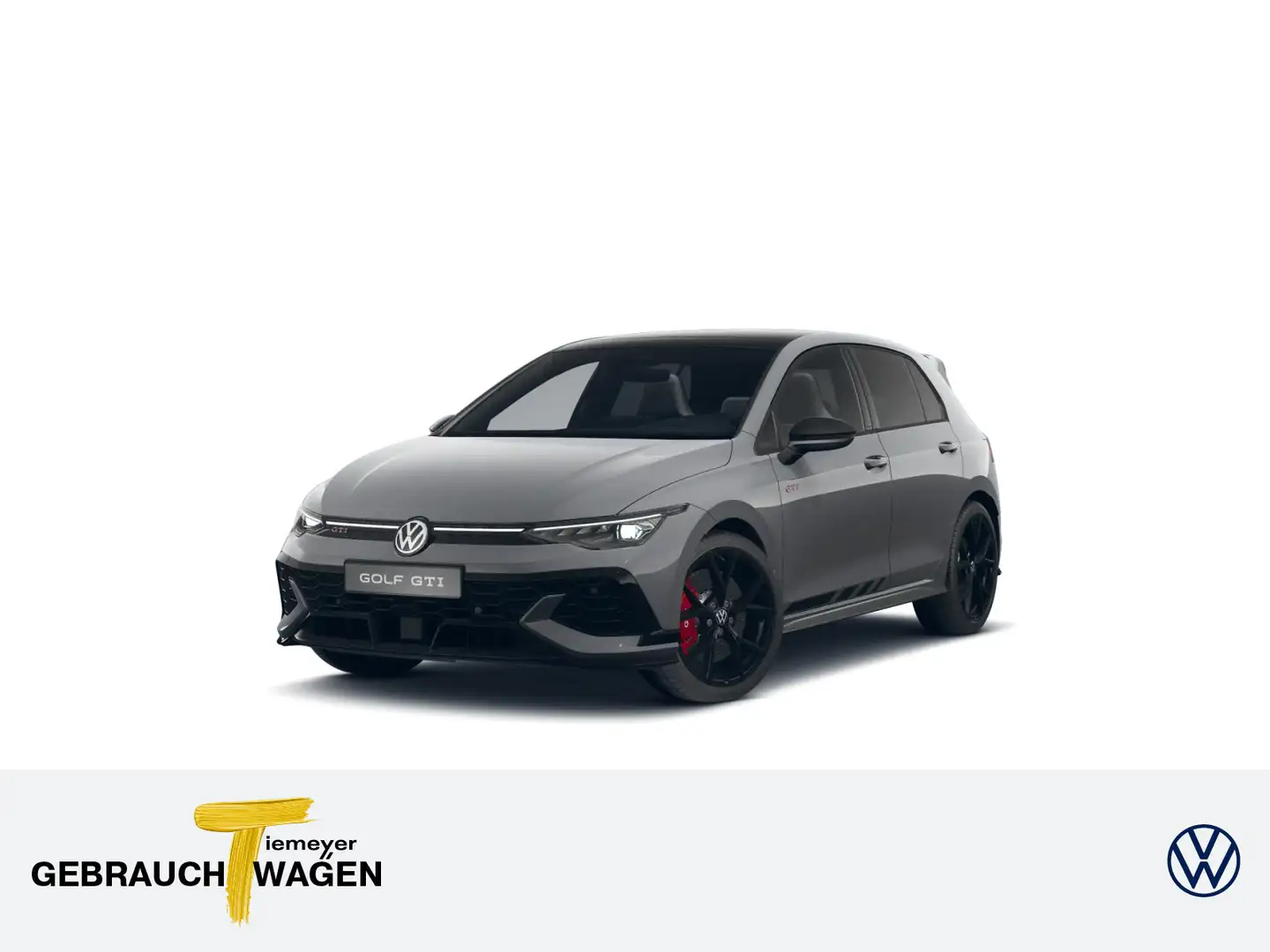 Volkswagen Golf GTI CLUBSPORT BLACK TITANABGAS LM19 PANO LE Grau - 1