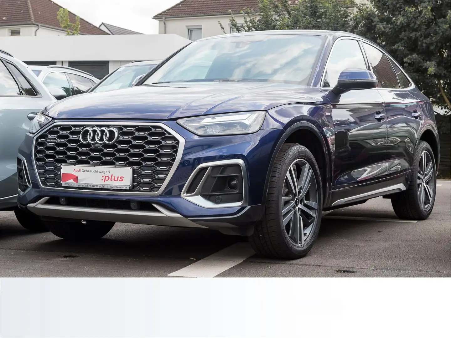 Audi Q5 40 TDI Q 2x S LINE LM20 KAMERA NAVI Blau - 2