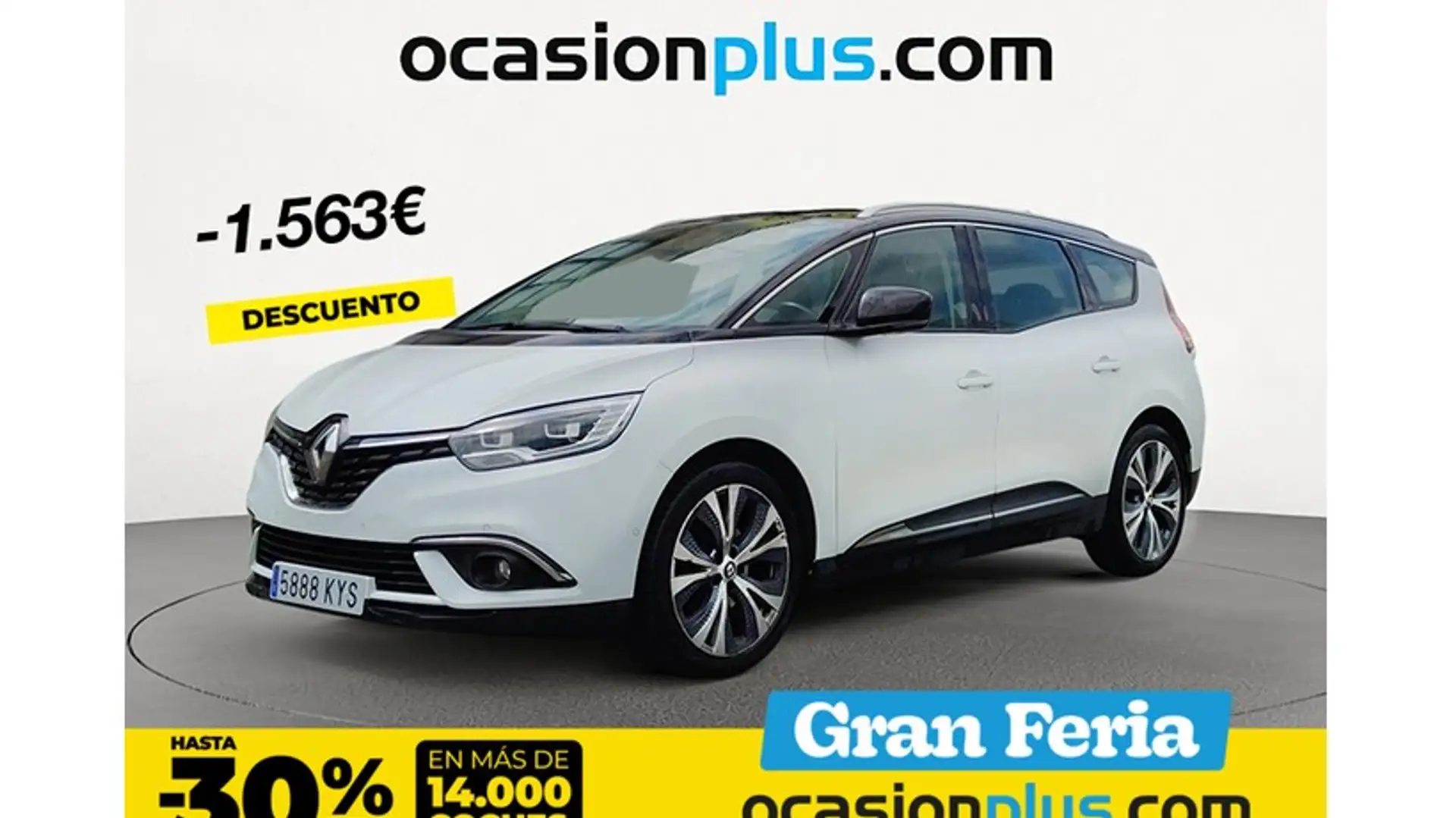 Renault Grand Scenic dCi Zen Blue 110kW Blanco - 1