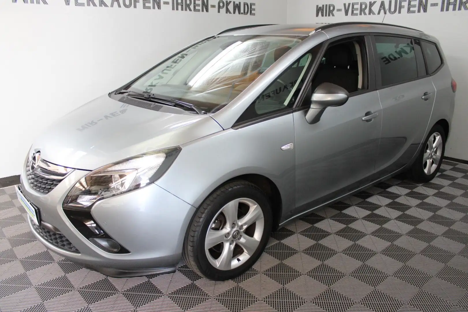 Opel Zafira Tourer Zafira C Tourer Edition 7-Sitzer 17 Zoll TÜV1-27 Silber - 1
