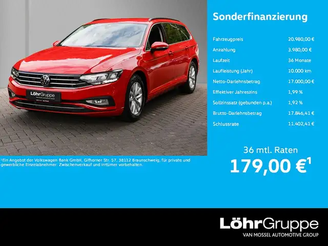 2023 Volkswagen Passat in Red for sale