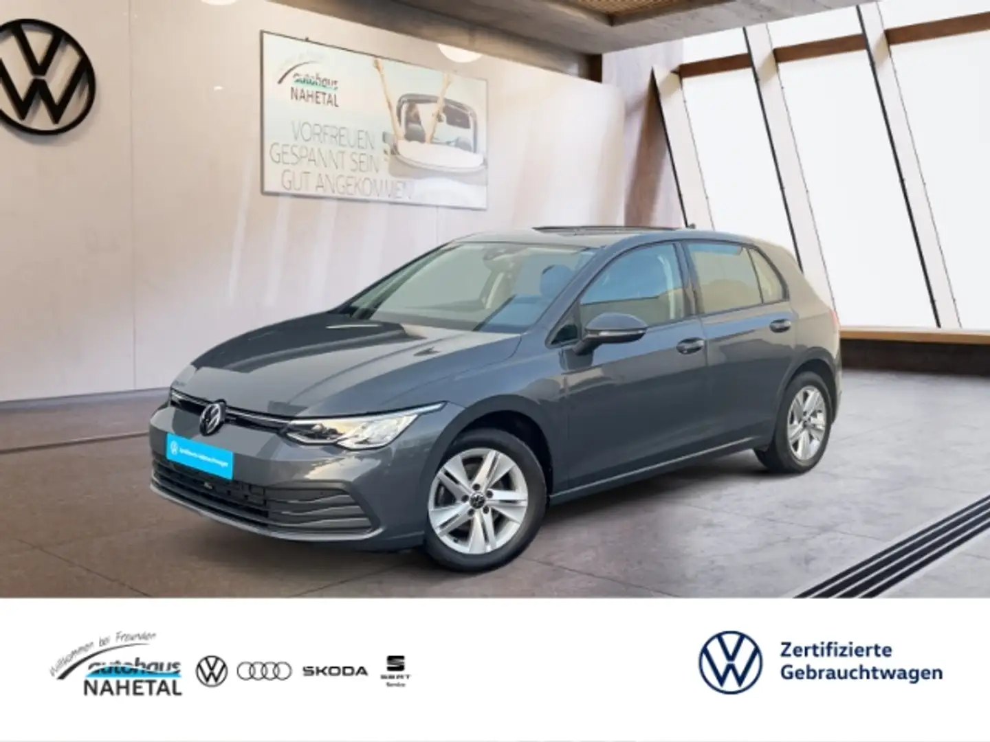 Volkswagen Golf 2.0TDI Life LED MFL HEIZBAR SHZ APP CONNECT INDUKT Grau - 1