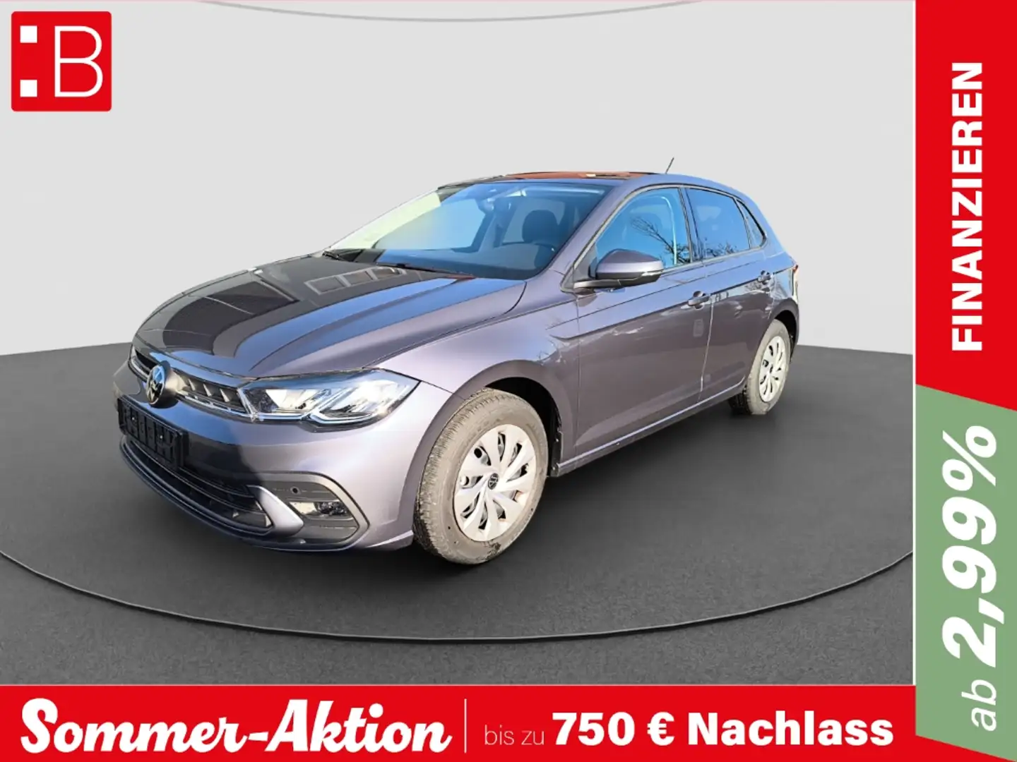 Volkswagen Polo VI 1.0 MPI Life NAVI RÜKA SITZH APP CONNECT NSW Grau - 1