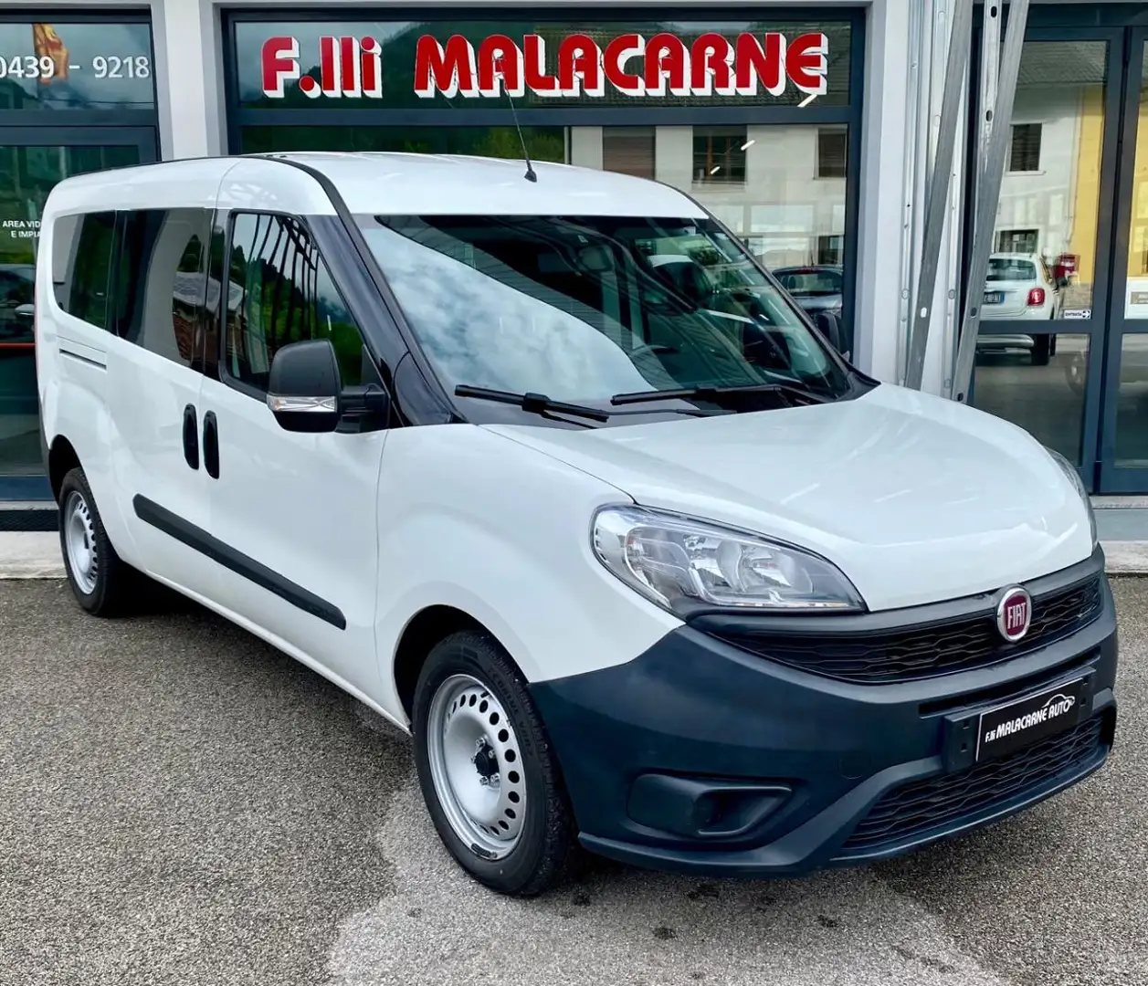 Fiat Doblo 1.3 MJT PL/2PORTE SCORREVOLI+IVA - NO CLIMA Blanc - 1