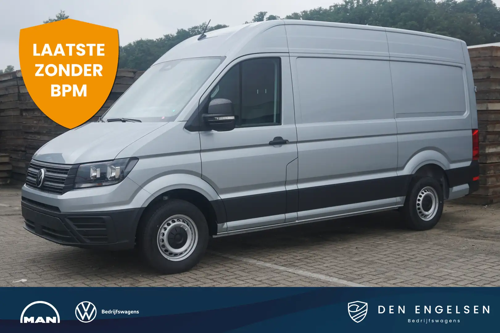 Volkswagen Crafter 35 2.0 TDI 140PK L3H3 Trendline, Modeljaar 2025, A Grijs - 1