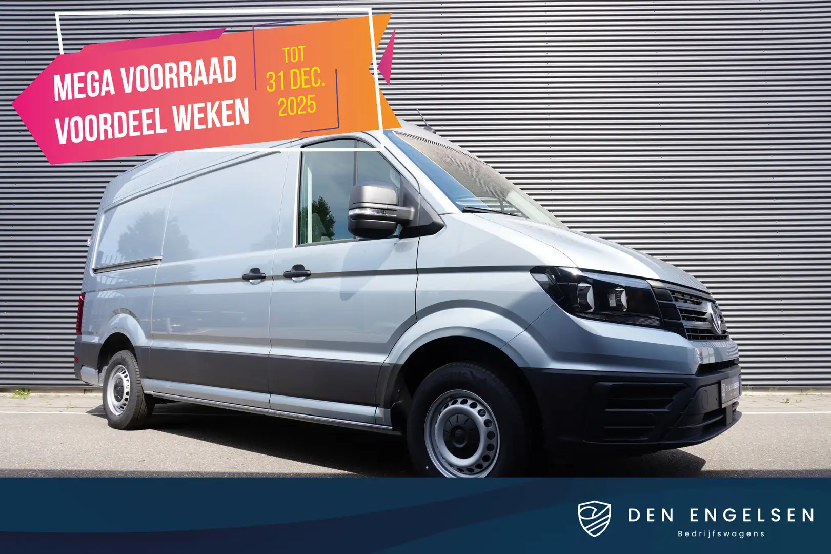 Volkswagen Crafter 35 2.0 TDI 140PK L3H3 Trendline, Modeljaar 2025, A Grijs - 1