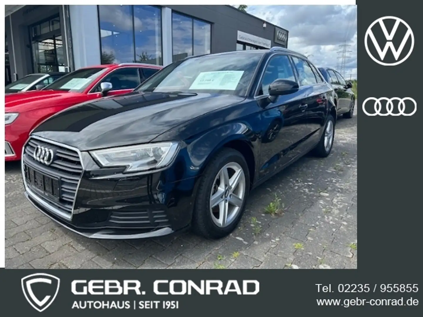 Audi A3 Sportback 30 TFSI, NP: 32.000 € Noir - 1