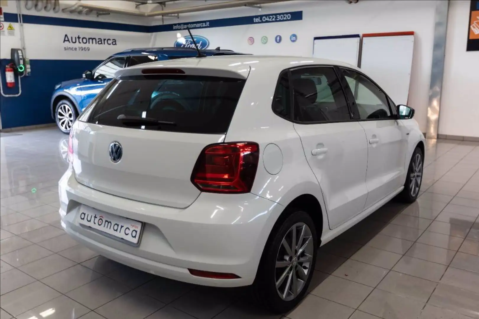 Volkswagen Polo 5p 1.4 tdi bm Fresh 75cv Blanc - 2