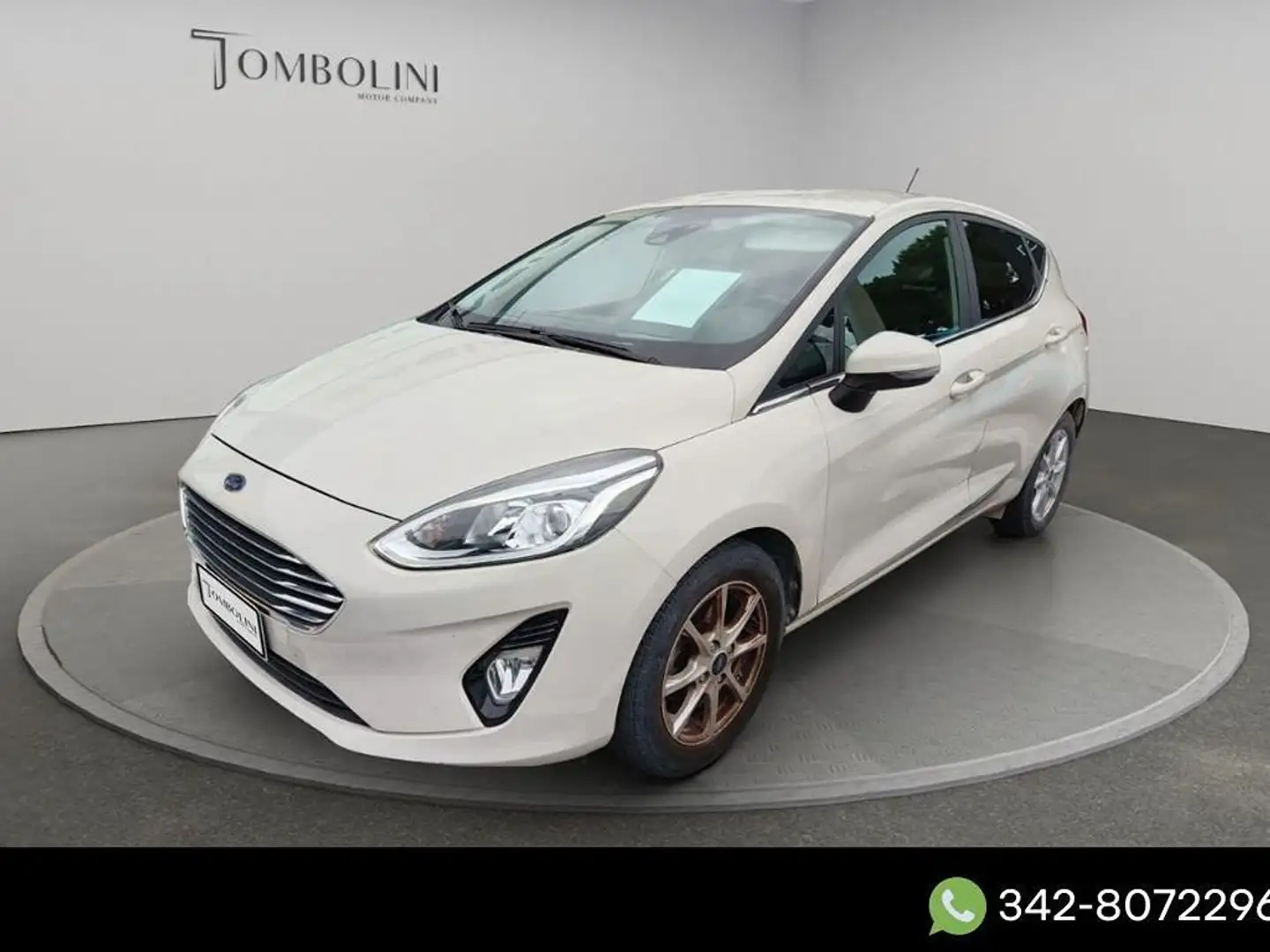 Ford Fiesta Fiesta 5p 1.0 ecoboost hybrid Titanium s Beige - 1