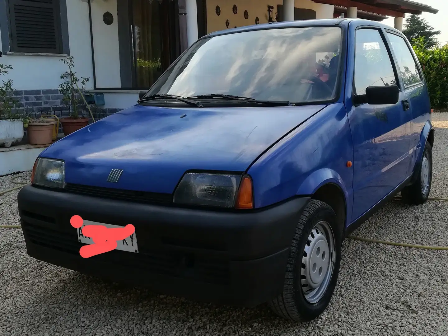 Fiat Cinquecento Niebieski - 1