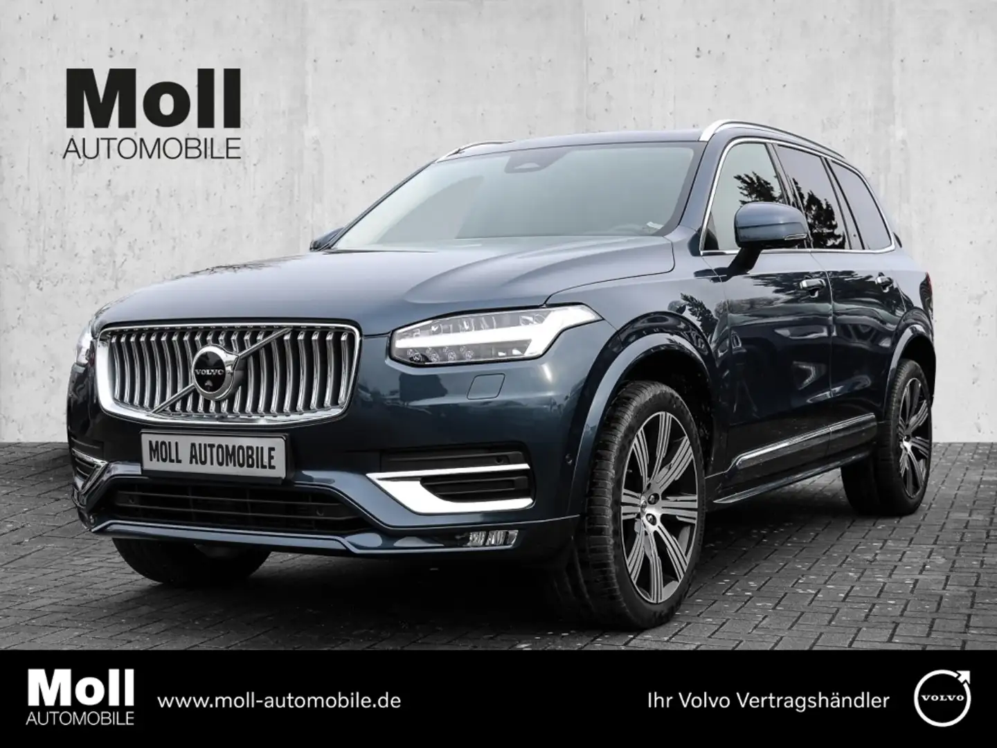 Volvo XC90 Plus Bright AWD B5 Diesel EU6d 7-Sitzer Allrad AD Blau - 1