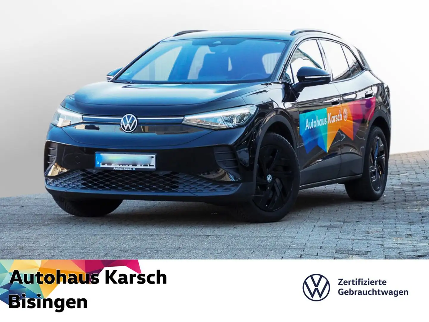 Volkswagen ID.4 Pro GOAL 210 kW AHK, NAVI, ACC, SHZ Bluetooth Noir - 1