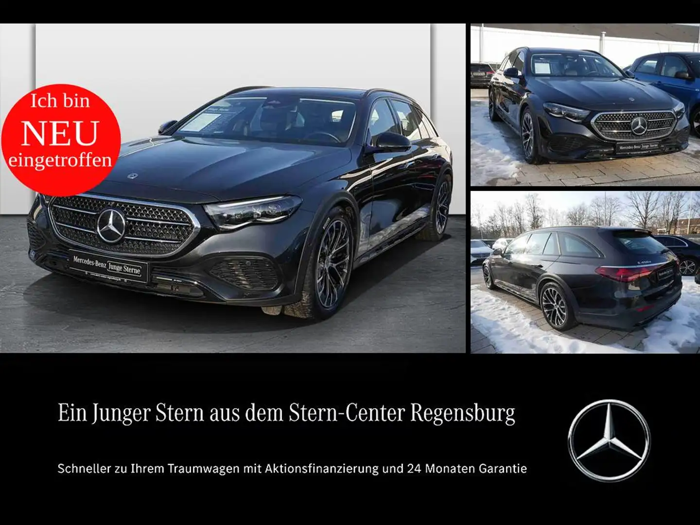 Mercedes-Benz E 450 T d 4M All-Terrain+HUD+DISTRONIC+AIRMATIC+ Gris - 1