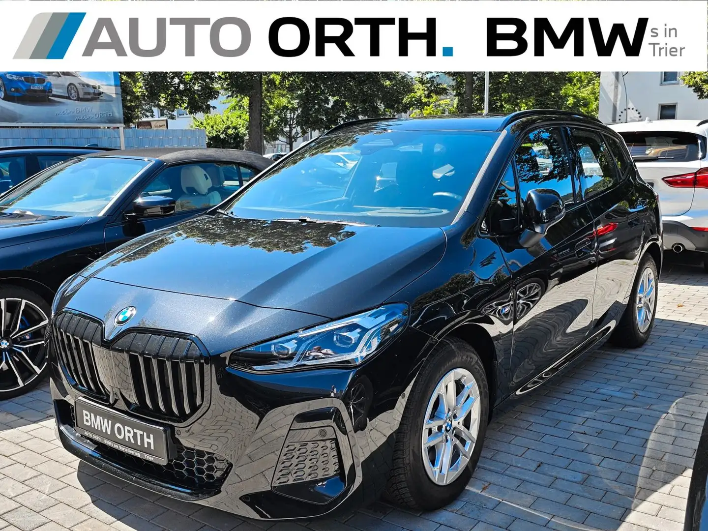 BMW 218 M-SPORT LC-PROF 360° ACC AHK Schwarz - 1