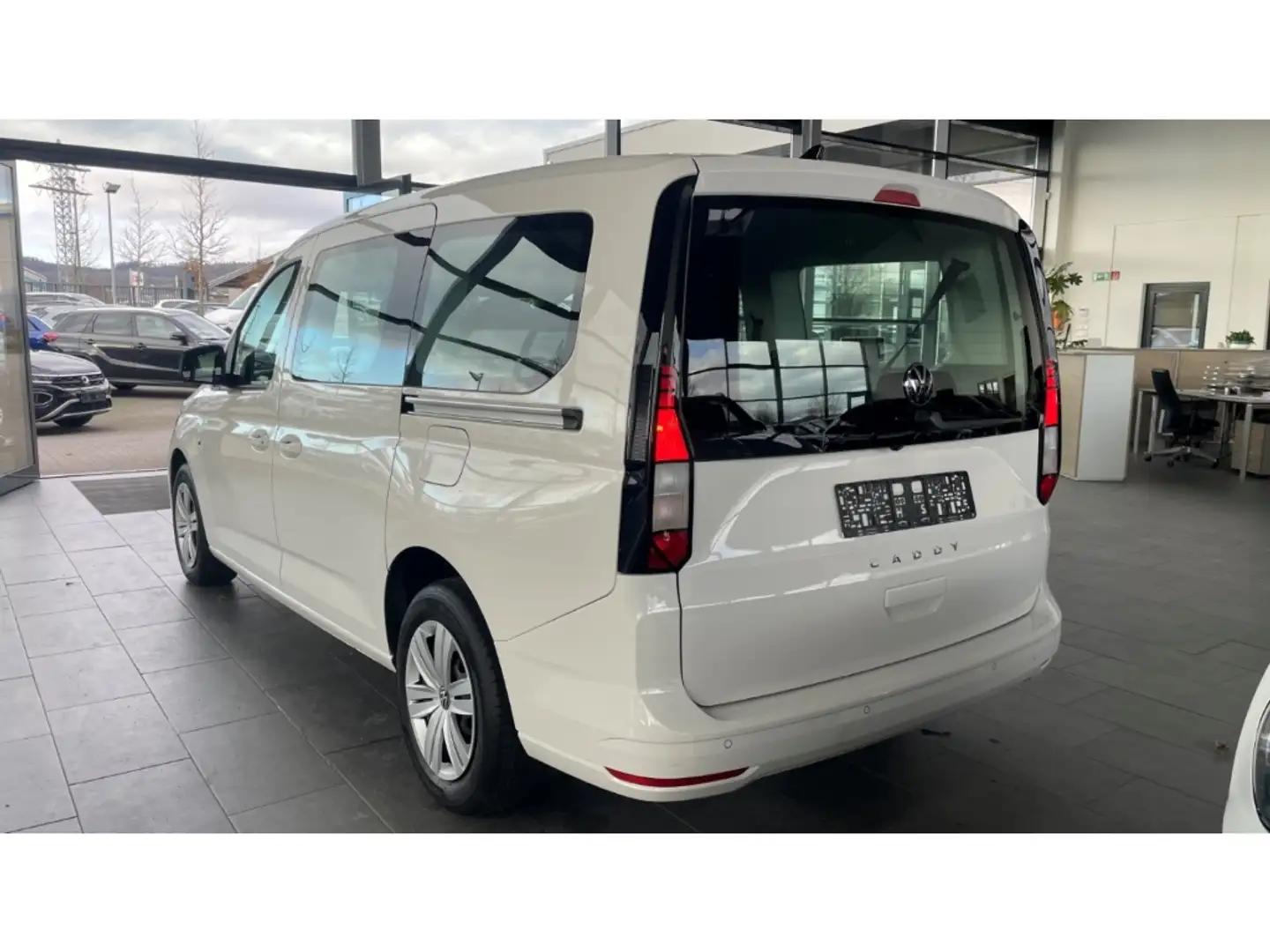 Volkswagen Caddy Maxi 2.0 TDI 7-Sitzer DAB Kamera Keyless Mehrzonen Weiß - 2