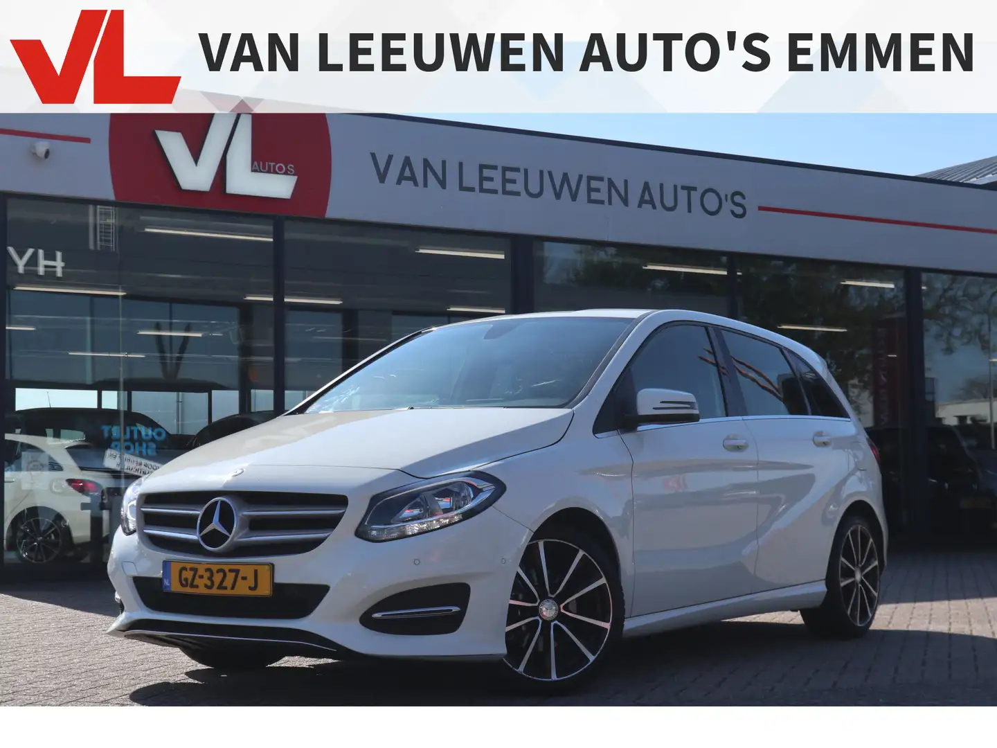 Mercedes-Benz B 180 Ambition | Stoelverwarming | Trekhaak | Half leder Wit - 1