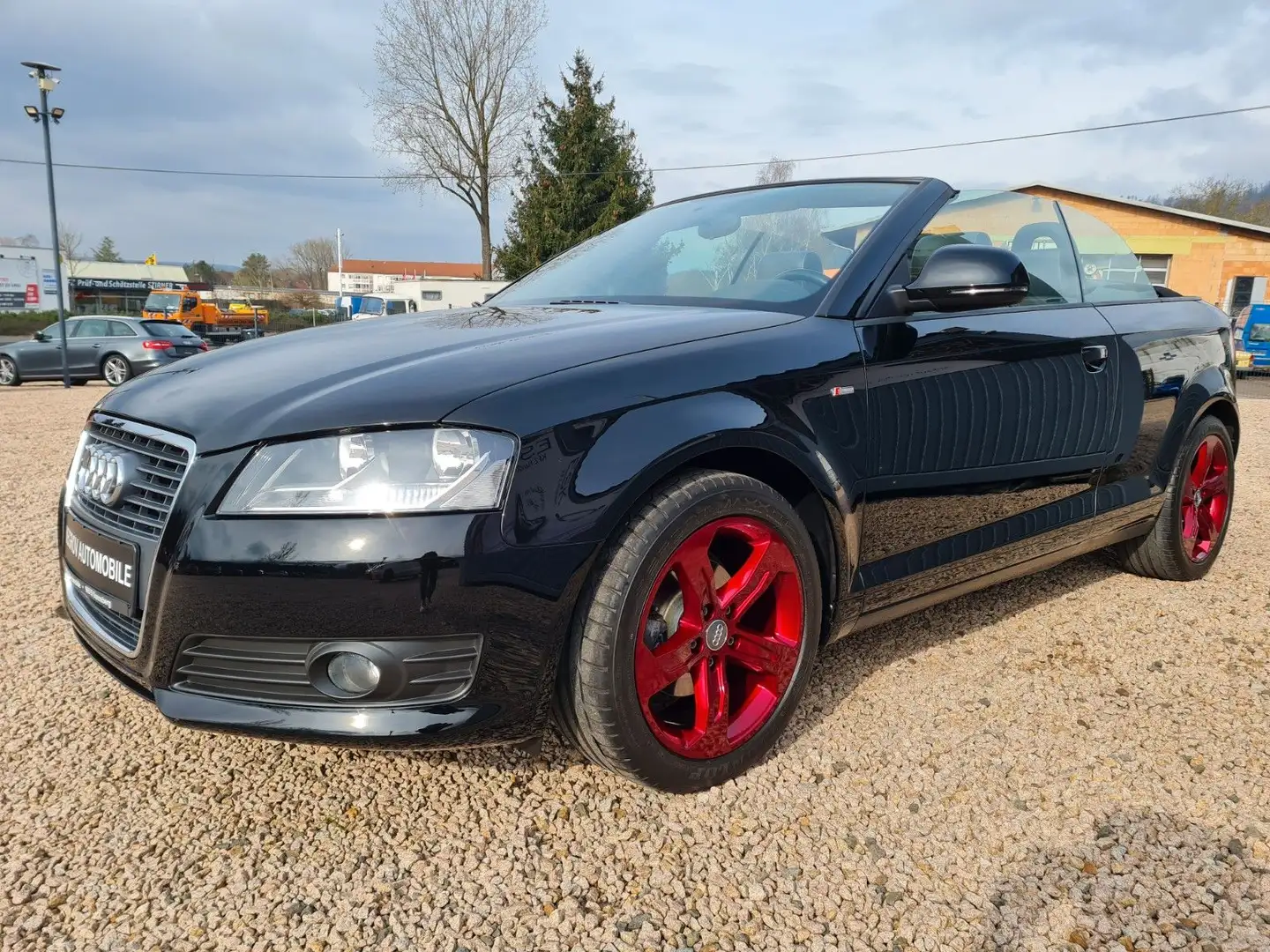 Audi A3 Cabriolet S line Sportpaket / plus Noir - 1
