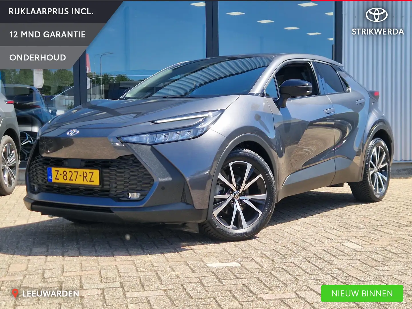 Toyota C-HR 1.8 Hybrid 140 Dynamic Grijs - 1