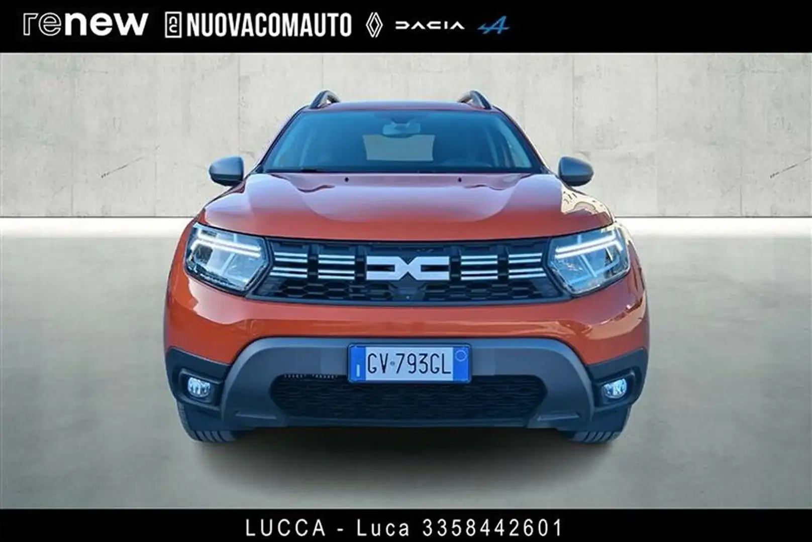 Dacia Duster 1.3 tce Journey 4x2 150cv edc fap Arancione - 2