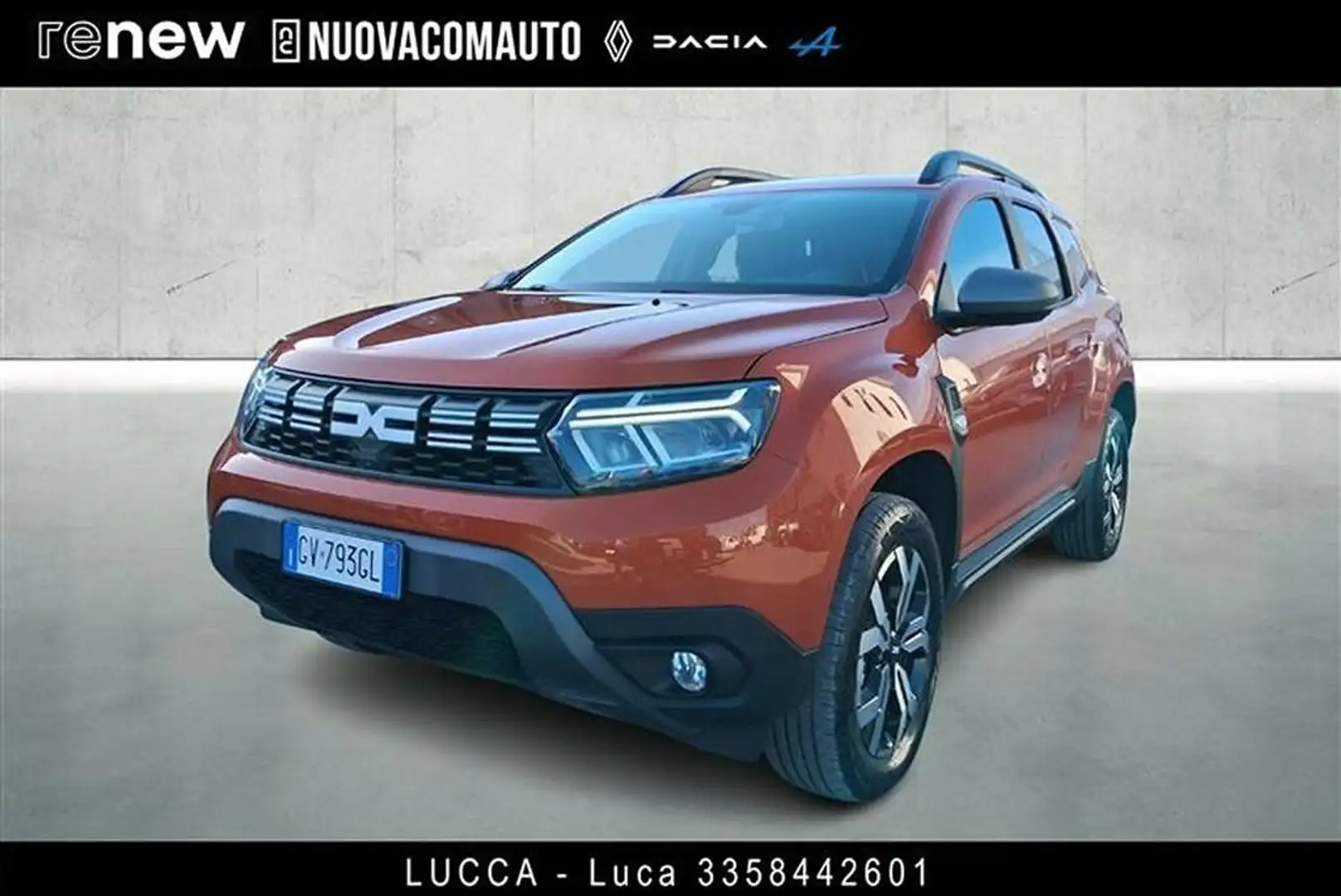 Dacia Duster 1.3 tce Journey 4x2 150cv edc fap Arancione - 1