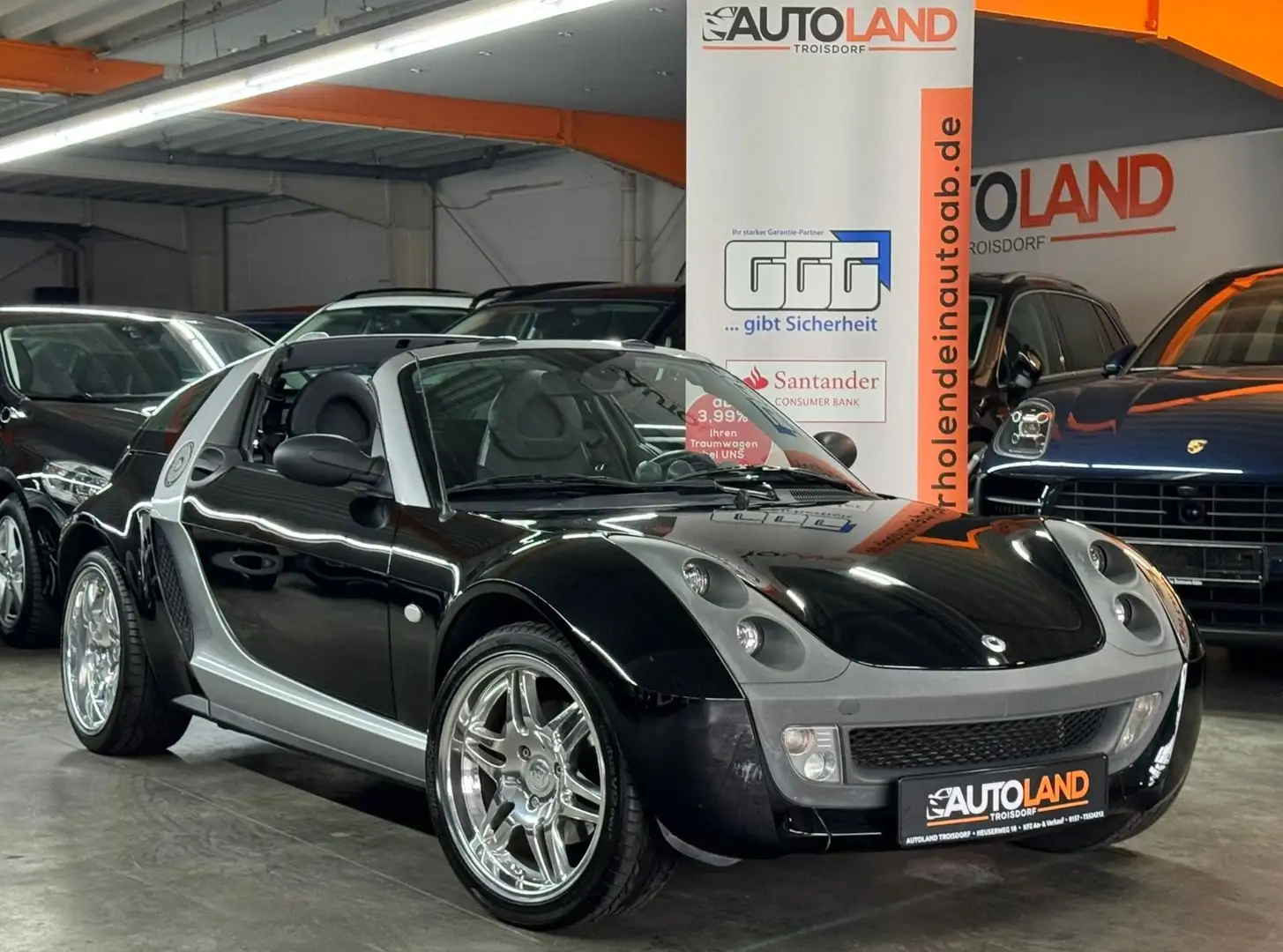 smart roadster /Coupe*NUR33TKM*BRABUS*TOP ZUSTAND! Ezüst - 1