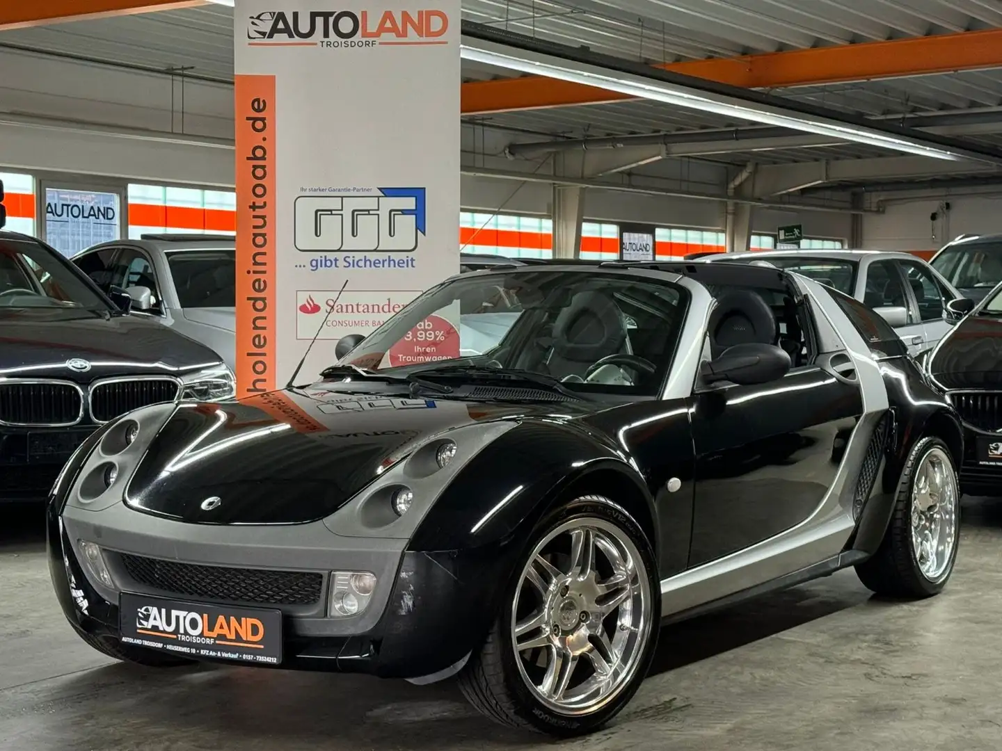 smart roadster /Coupe*NUR33TKM*BRABUS*TOP ZUSTAND! Argintiu - 2