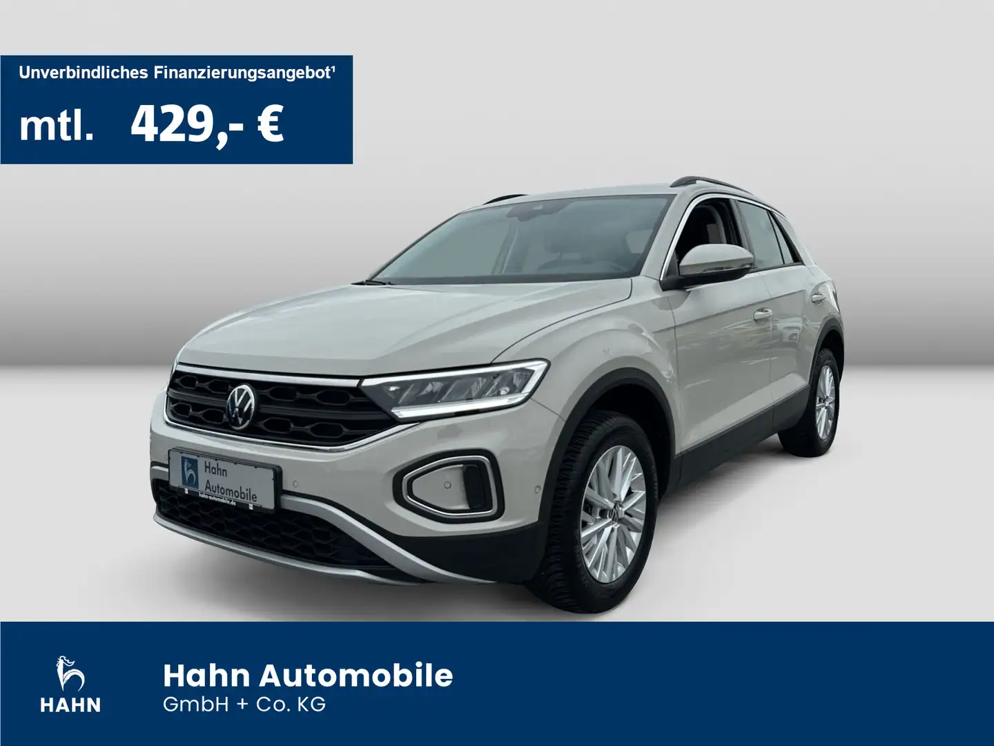Volkswagen T-Roc 1.5 TSI DSG Life LED Nav AHK Parklenk APP Grau - 1
