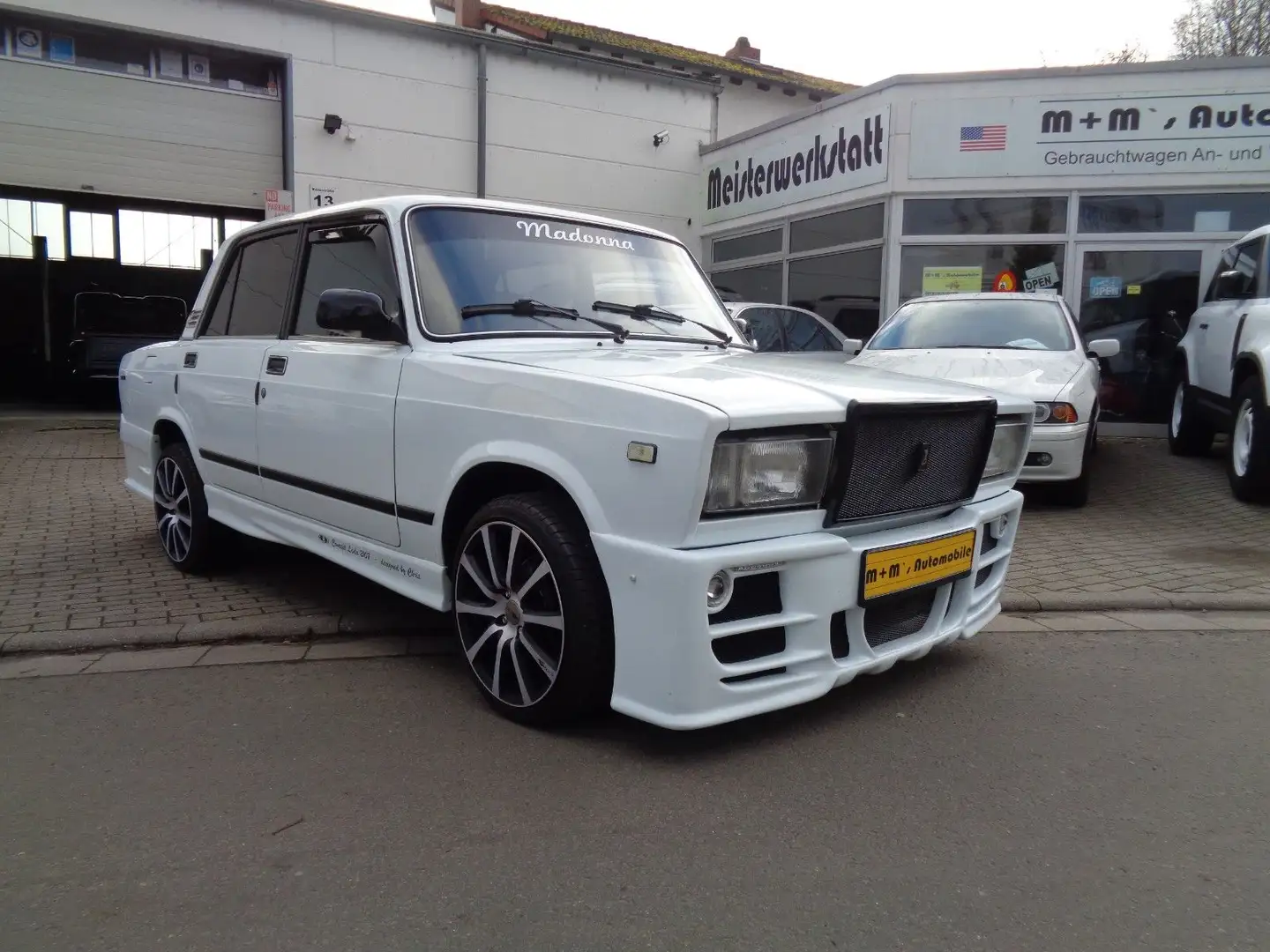 Lada 2107 Navi ZV Soundsystem PDC ALU Neuzustand Білий - 2
