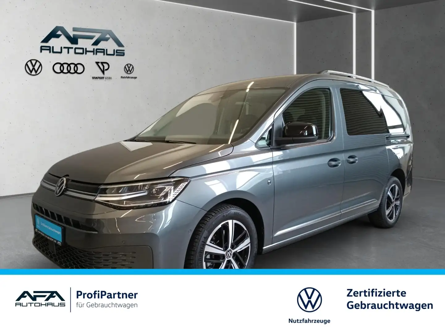 Volkswagen Caddy Maxi 2.0 TDI Style DSG LED*Navi*AHK*STHZ Grau - 1
