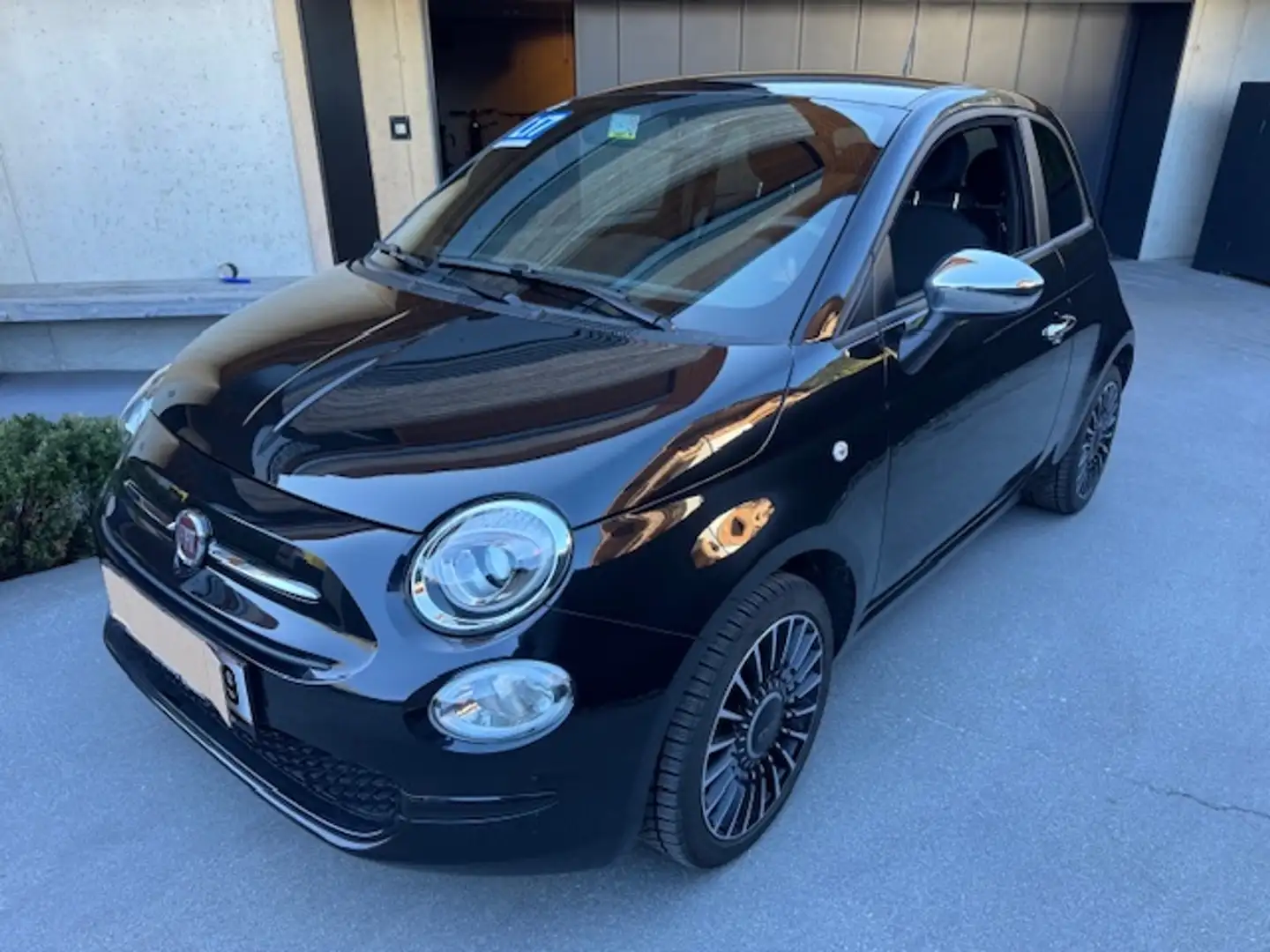 Fiat 500 500 FireFly Hybrid 70 Schwarz - 1