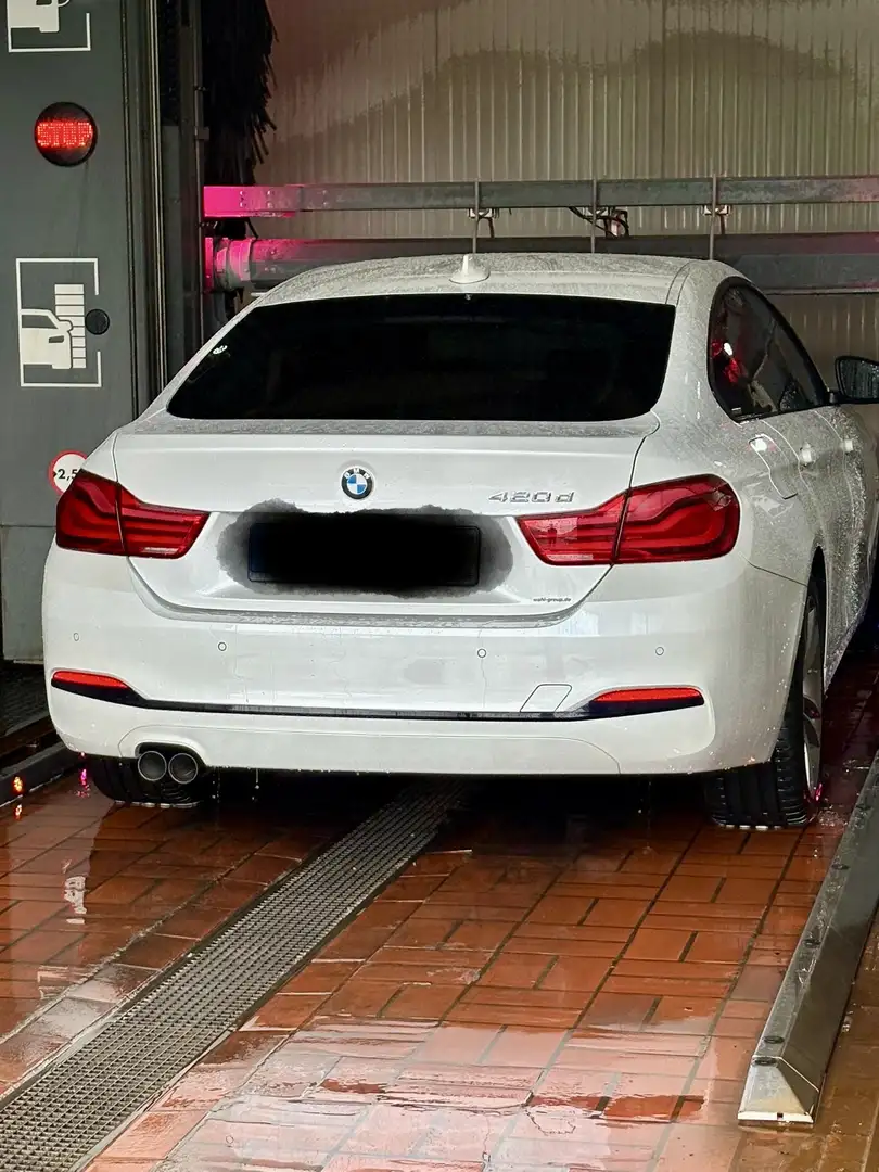BMW 420 420 d Sport Line Aut. Weiß - 1