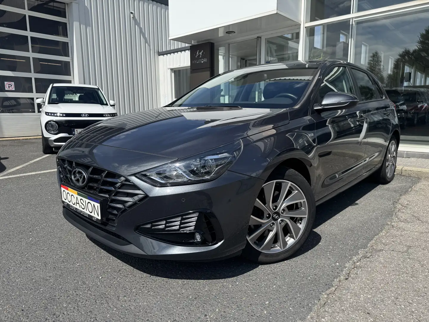 Hyundai i30 i30 1.0 T-GDi/ GARANTIE  10/2028 / SITE LIBRAMONT Grijs - 1