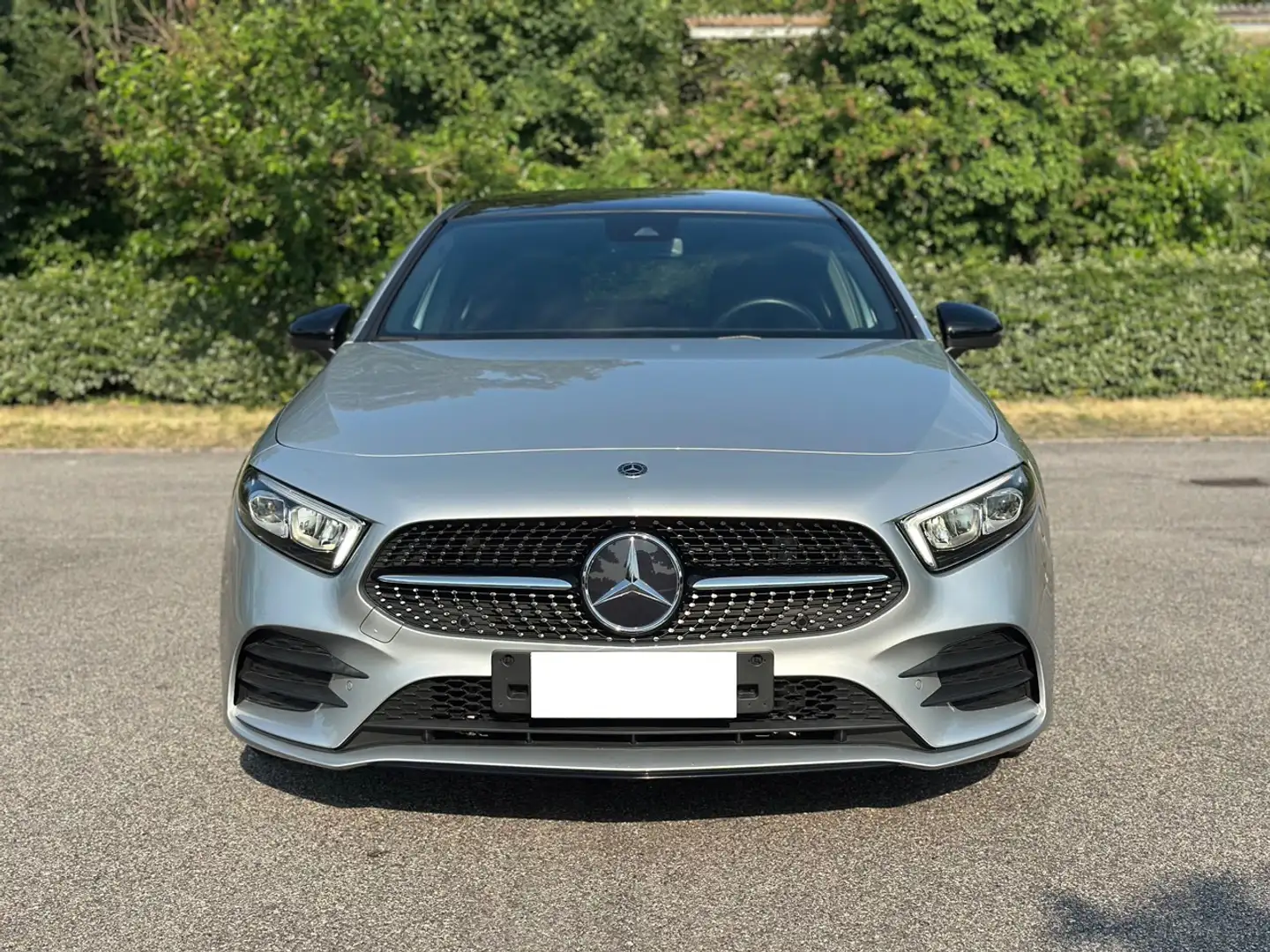 Mercedes-Benz A 200 A 200 d Premium AMG Tetto sed risc. camera full Gris - 2