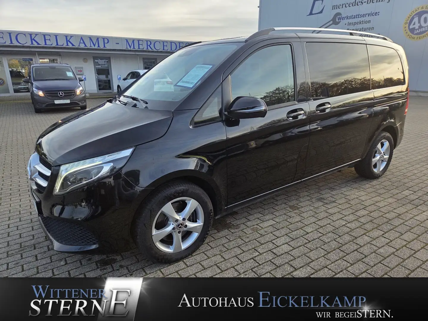 Mercedes-Benz V 250 V 250 d 9G 4 Matic Edition kompakt AHK LED NAVI Schwarz - 1